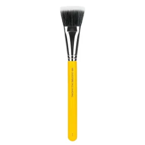 Bdellium Tools Professional Makeup Brush - Studio Series 966 Duo Fibre Face Shading - With Soft Synthetic Fibers, For Effortless Blending, Contouring, and Shading (Yellow, 1pc)
