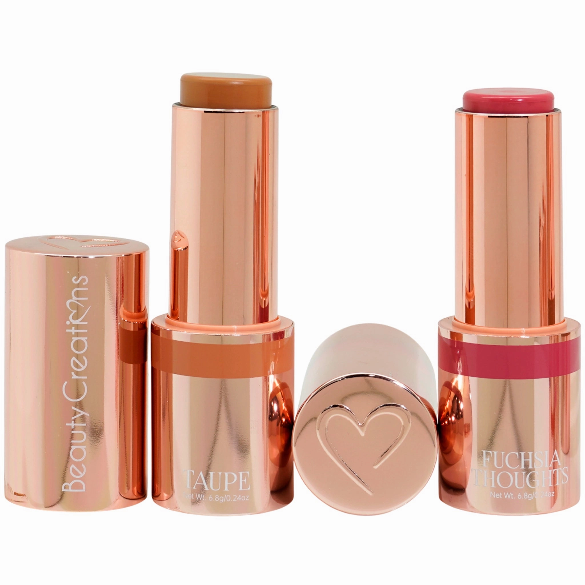 Beauty Creations Contour & Blush Sticks - Wholesale Display 72 Units (BCCBS-PDQ)