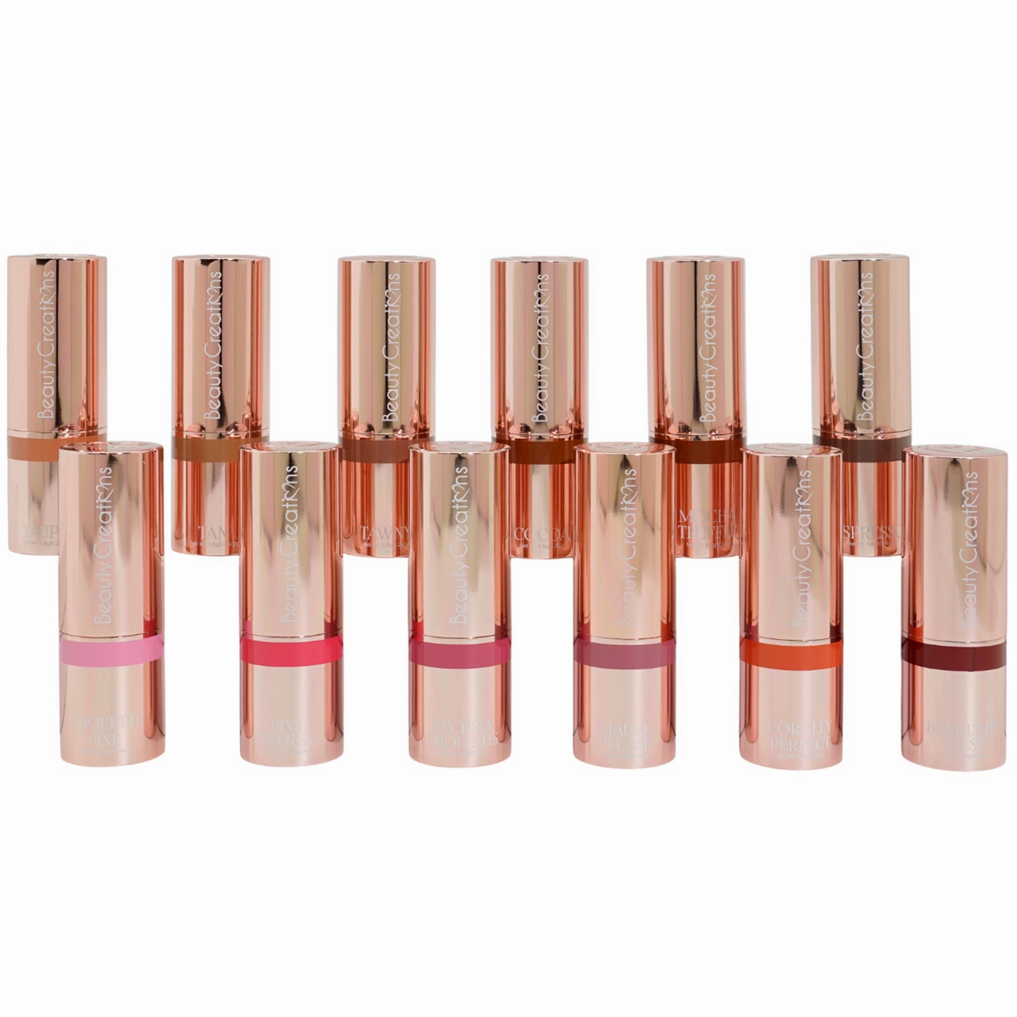 Beauty Creations Contour & Blush Sticks - Wholesale Display 72 Units (BCCBS-PDQ)
