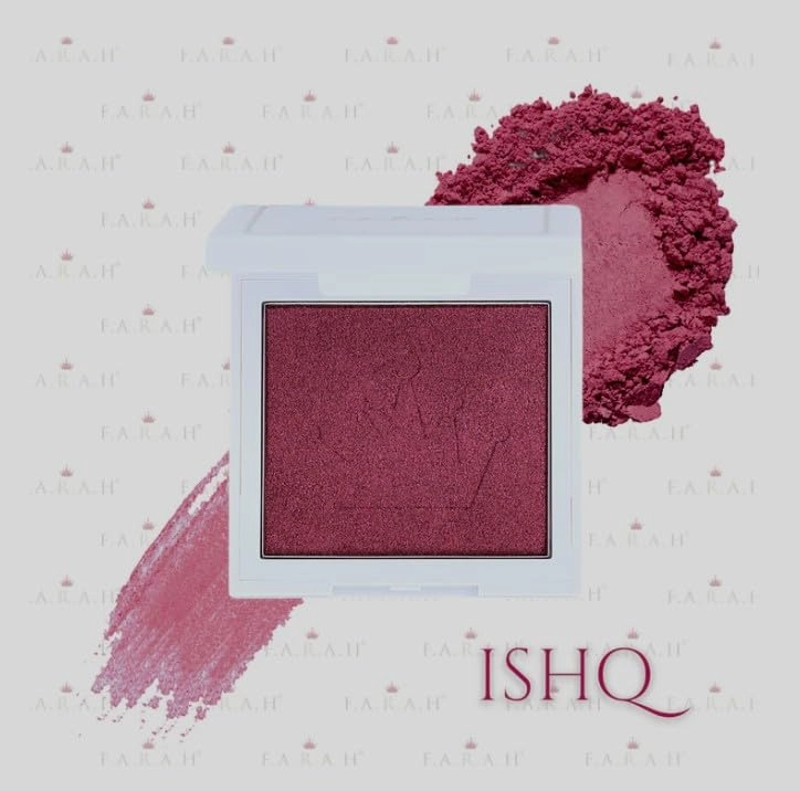 Beauty L.A.A.L.I Powder Blush Collection (Ishq Glowy Burgendy, 7.5g)