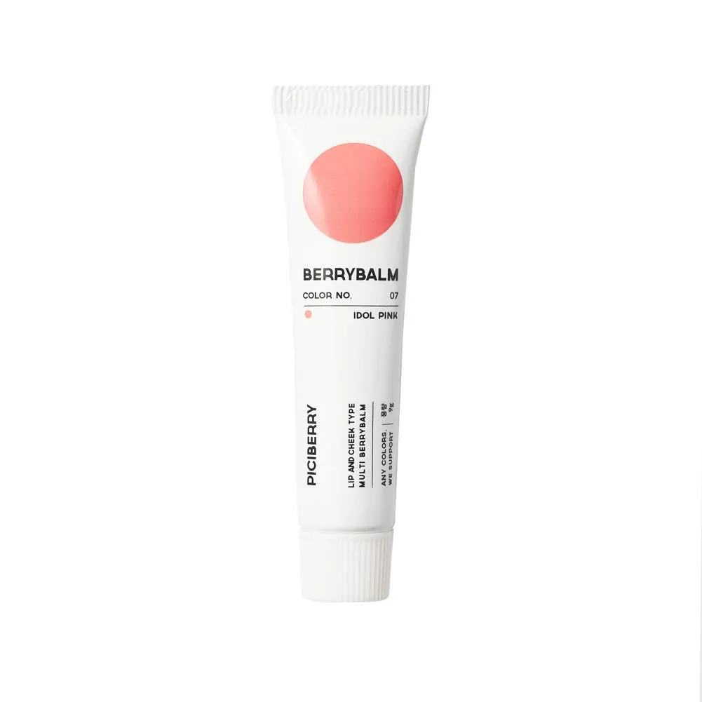 Berrybalm(Idol Pink), lip & cheek balm, multi blush, moisturizing and matte, highly pigmented, long lasting formula