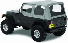 Bestop 5112009 Charcoal Replace-A-Top For Oem Hardware - Jeep 2003-2006 Wrangler (Except Unlimited)