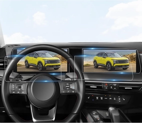 BIBIBO 4Pcs for 2025 Nissan Kicks Screen Protector 2025 Nissan Kicks SV/SR Dual 12.3" Display [Anti-Glare Anti-Scratch Ultra-Clear] 2025 Nissan Kicks Accessories 2025