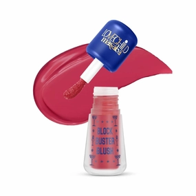 Block Buster Blush Creme - Natural Dewy Matte Finish, Buildable & Long-Lasting Formula, Blendable 5.5ml (Light Pink)