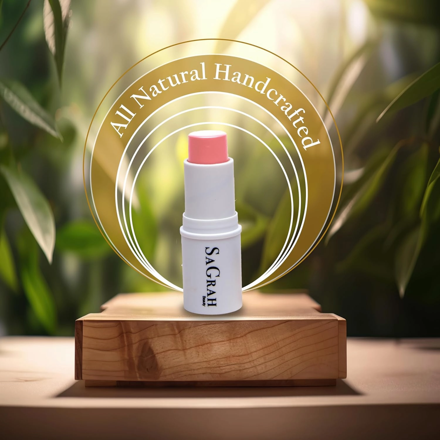 Blush Stick - Long Wearing Makeup Stick - Skincare Cosmetic Cruelty-Free Multistick for Cheeks, Lips & Eyes (Petal)