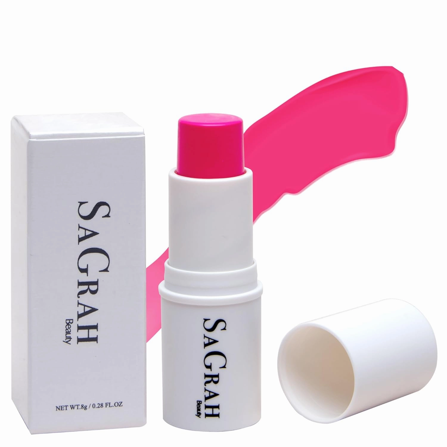 Blush Stick - Skincare Cosmetic Cruelty-Free Multistick for Cheeks, Lips, Eyes - Long Wearing Makeup Stick - Barbie