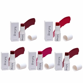 Blush Stick Pack of 5 - Luxuriously Creamy & Blendable Blush Stick - Long Lasting Highlighter Stick - Cruelty-Free - Multi Stick For Eyes, Lips & Cheeks