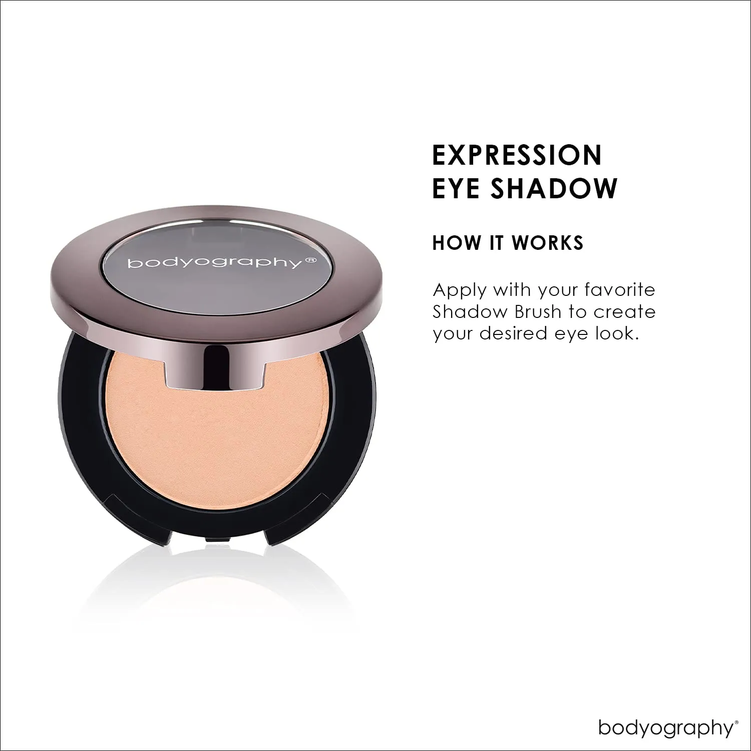 BODYOGRAPHY - Expressions Eye Shadow, Creamsicle, 0.14 Ounce