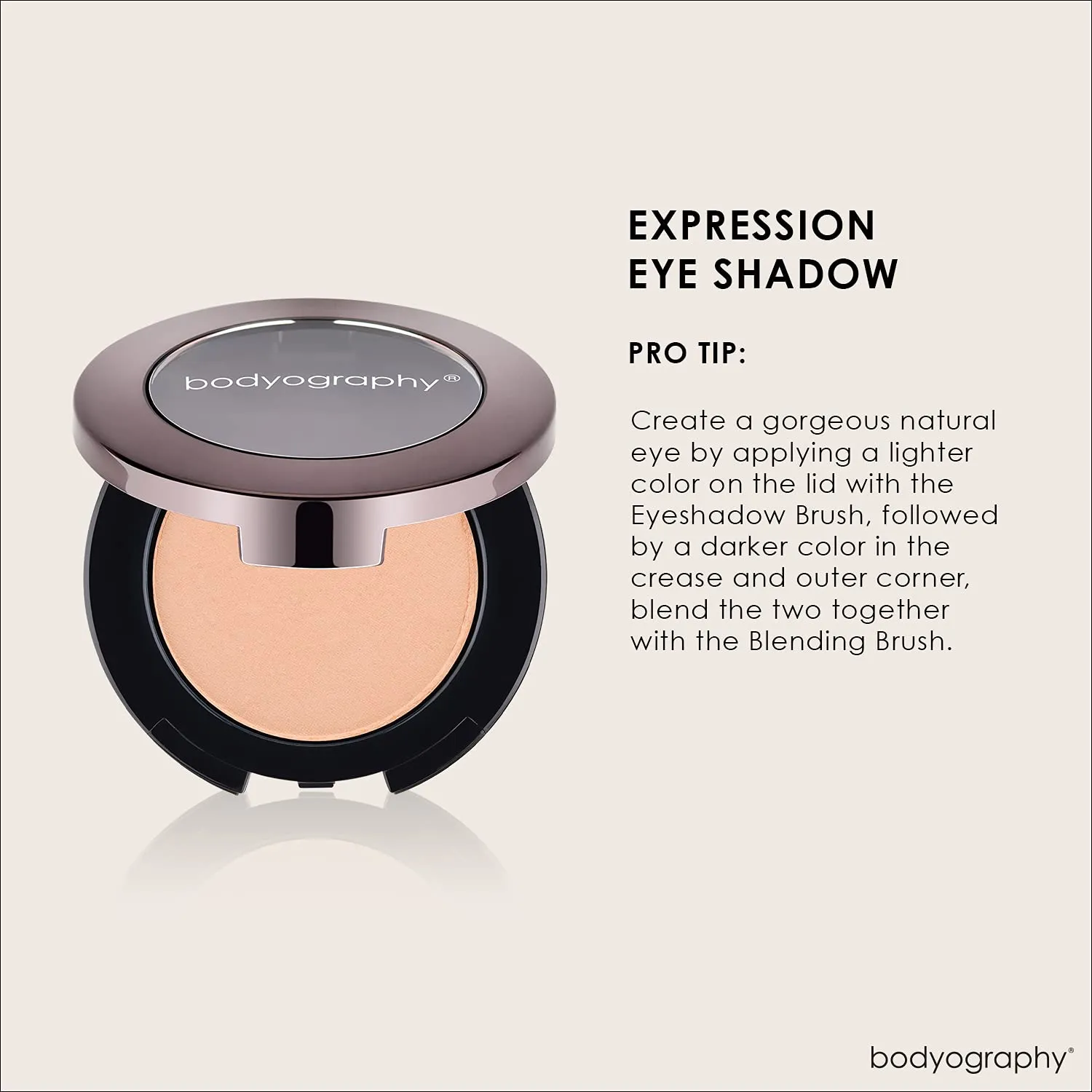 BODYOGRAPHY - Expressions Eye Shadow, Creamsicle, 0.14 Ounce