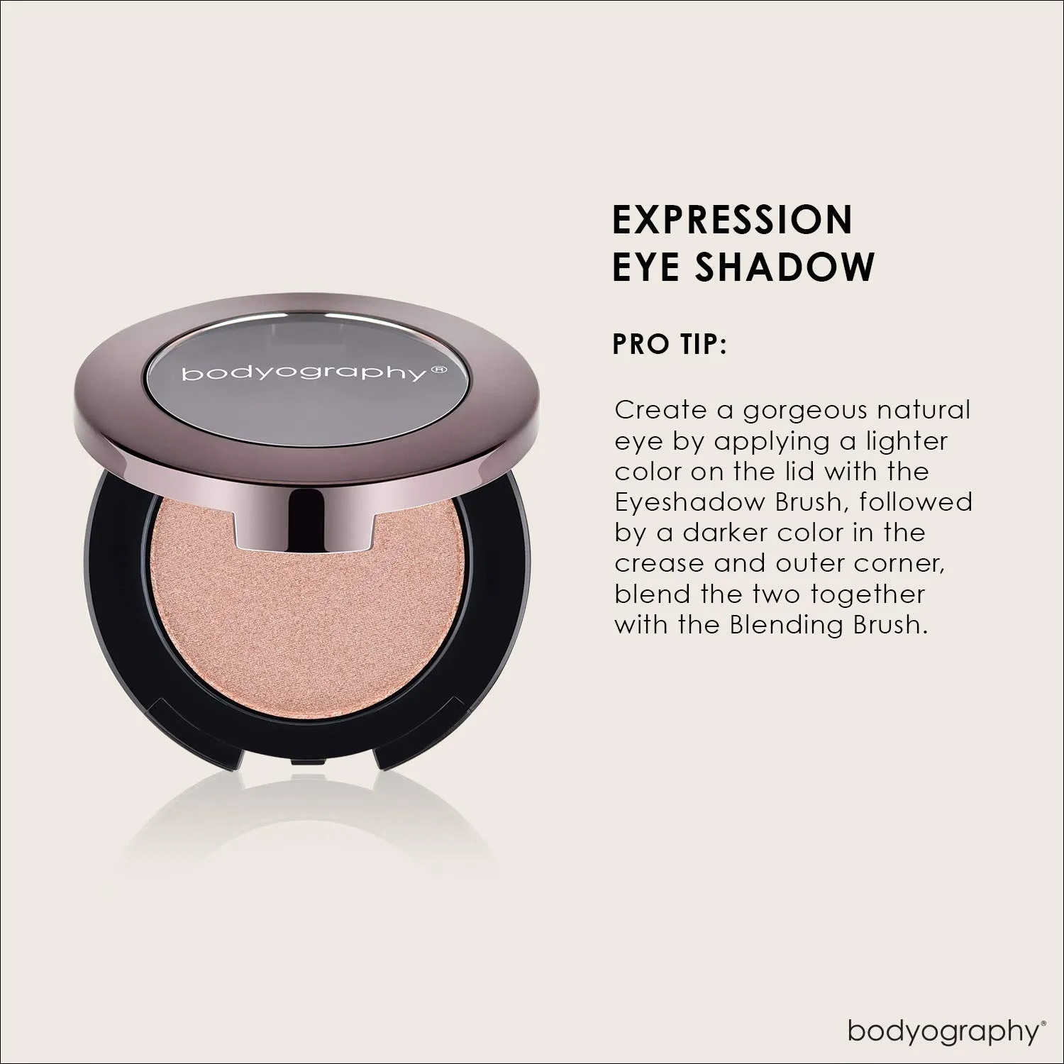 BODYOGRAPHY - Expressions Eye Shadow, Devoted, 0.14 Ounce