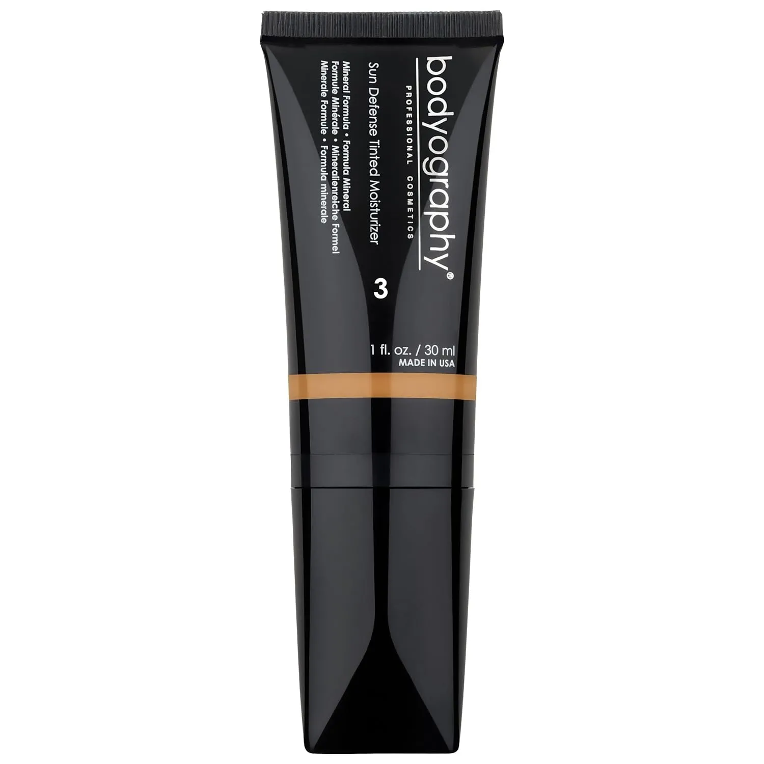Bodyography Sun Defense Tinted Moisturizer - Nourishes and Defends Skin (Dark)