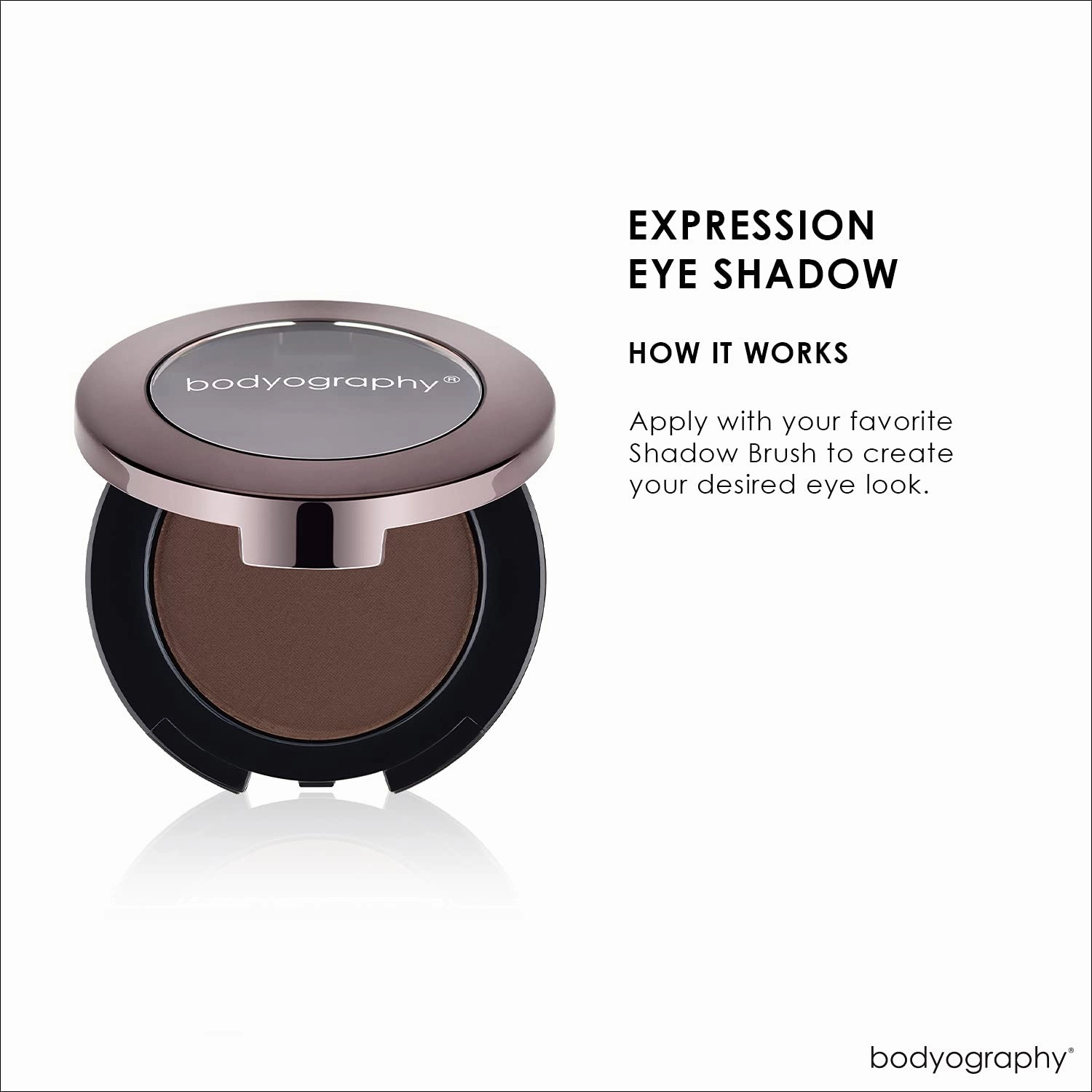 BODYOGRAPHY - Expressions Eye Shadow, Sable, 0.14 Ounce