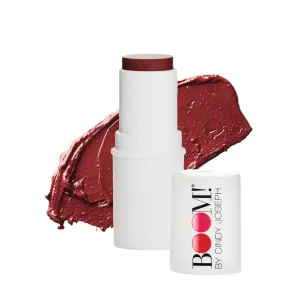 BOOM Beauty Boomstick Berry - All-in-One Cream Blush for Cheeks, Eyes & Lips - Long-Wearing, Blendable Makeup Blush Stick for Mature Skin - Cruelty-Free Lip Cheek Tint with Skincare Benefits