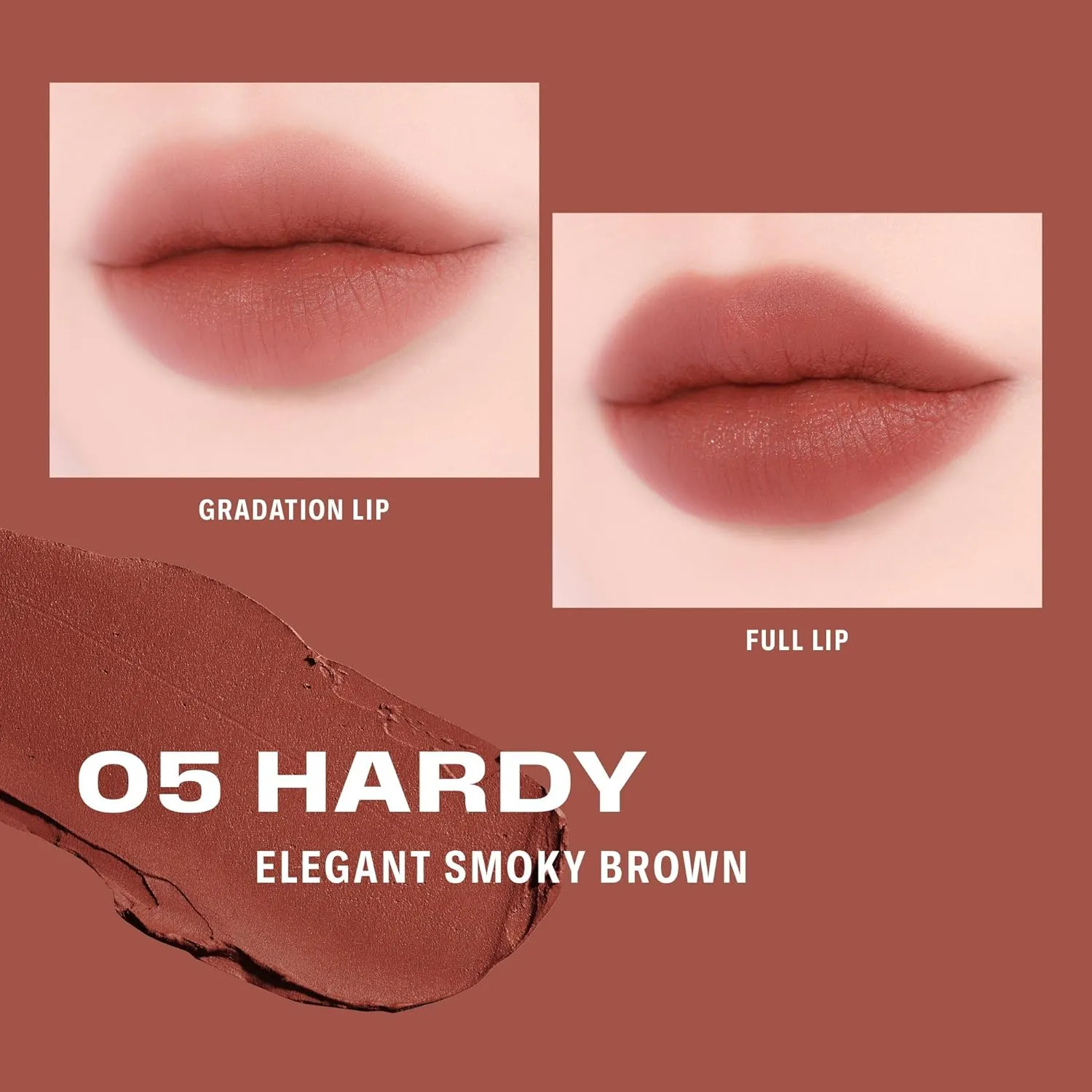 BRAYE LIPSLEEK BLUR | Blush for Cheeks & Lips, Korean Makeup Blush, Cool Lip and Cheek Balm, Vegan Cream, Lightweight w/Blendable & Buildable Makeup, Natural Look 05 HARDY 0.08oz