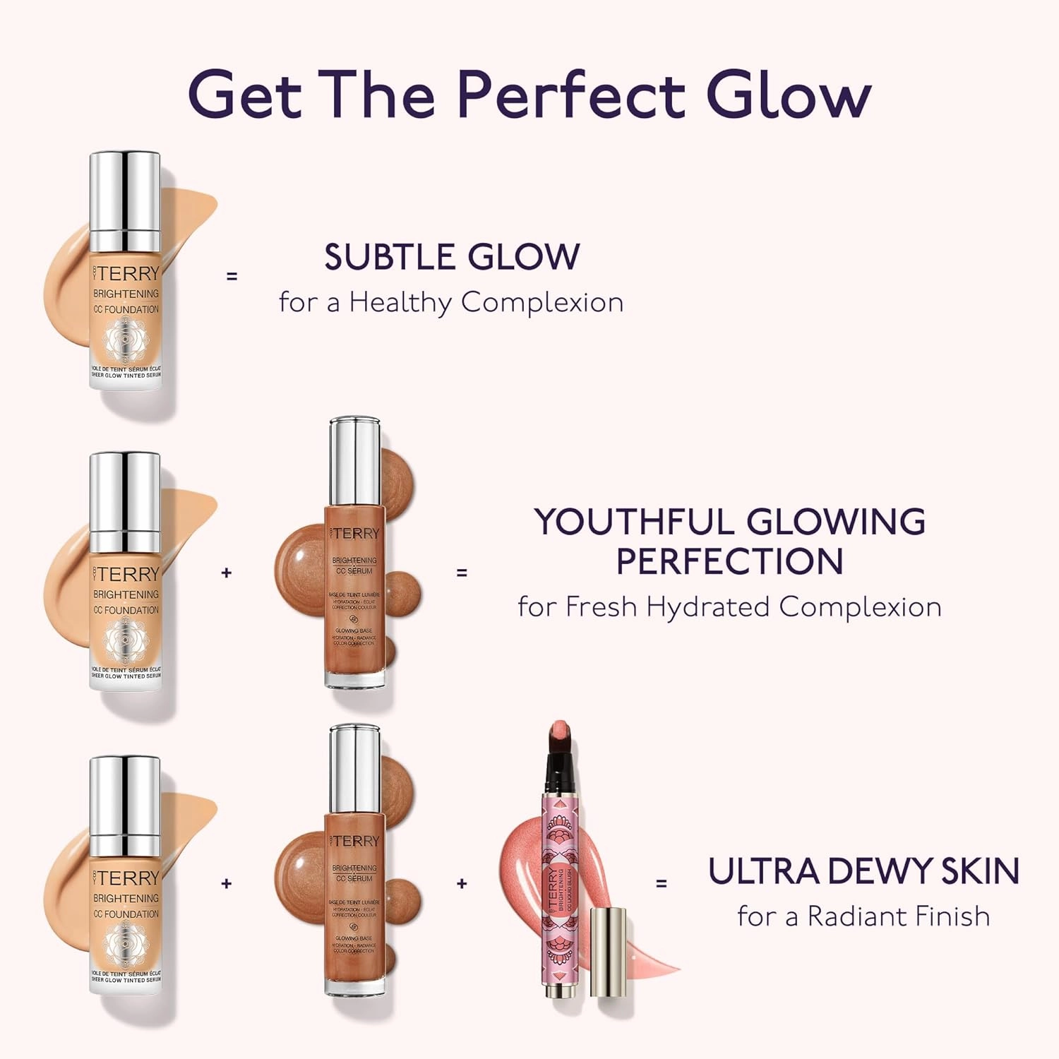 By Terry Brightening CC Foundation, Hydrating Serum Foundation, Ultra-Sheer Finish, Vegan & Cruelty-Free, 3N, Medium Light Neutral