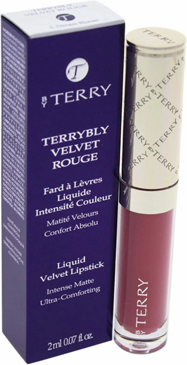 By Terry Terrybly Velvet Rouge Liquid Lipstick for Women, 3 Dream Bloom, 0.07 Ounce