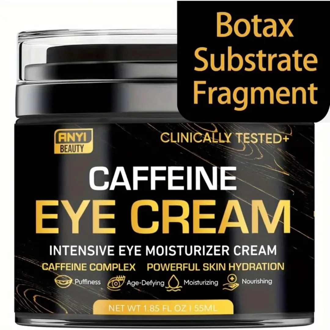 Caffeine Eye Cream Moisturizer - Anti-Aging Cream For Men, Caffeine & Peptides- Day & Night - Eye Care- Anti Wrinkle 1.7 oz (1.7 oz, Women)