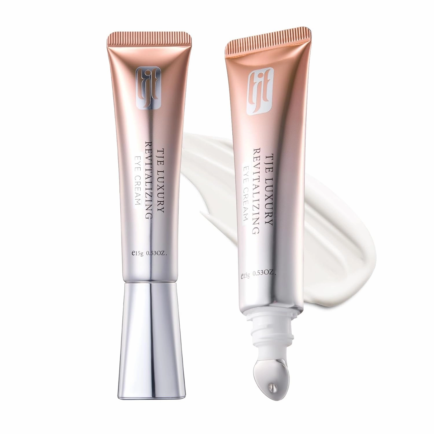 Caffeine Eye Cream(2 PACK), Eye Cream Anti Aging for Dark Circles & Puffiness, Delay Skin Aging, Brightens the Eye Contour,Eye Skin Care Suitable for Men and Women(15g/0.5oz)