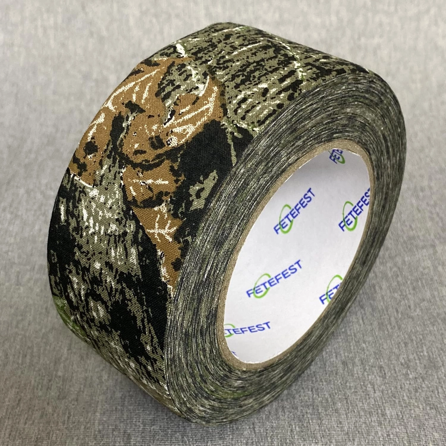 Camo Tape Camouflage Tape No Residue, Non-Reflective 2" by 30Yard with Various Camo Patents