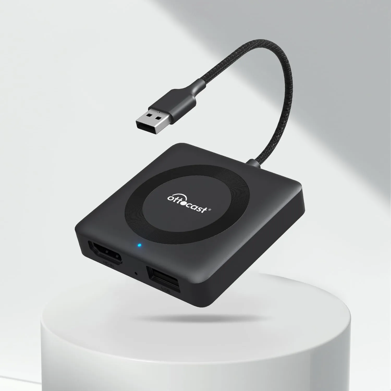 Car TV Mate - Plug & Play, Stable Fast, No Latency - Compatible with Fire TV Stick, SetTop Box, Switch, etc - HDMI to USB Port Converter for The OEM Factory CarPlay Cars