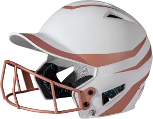 CHAMPRO HX Rise Legend 2-Tone Matte Fastpitch Softball Batting Helmet