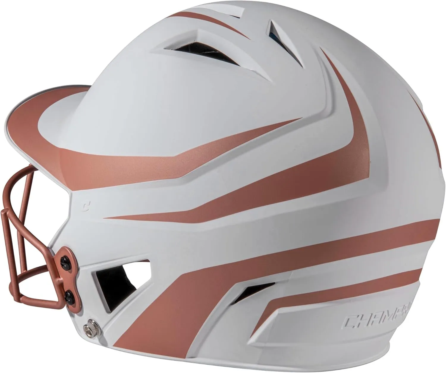 CHAMPRO HX Rise Legend 2-Tone Matte Fastpitch Softball Batting Helmet
