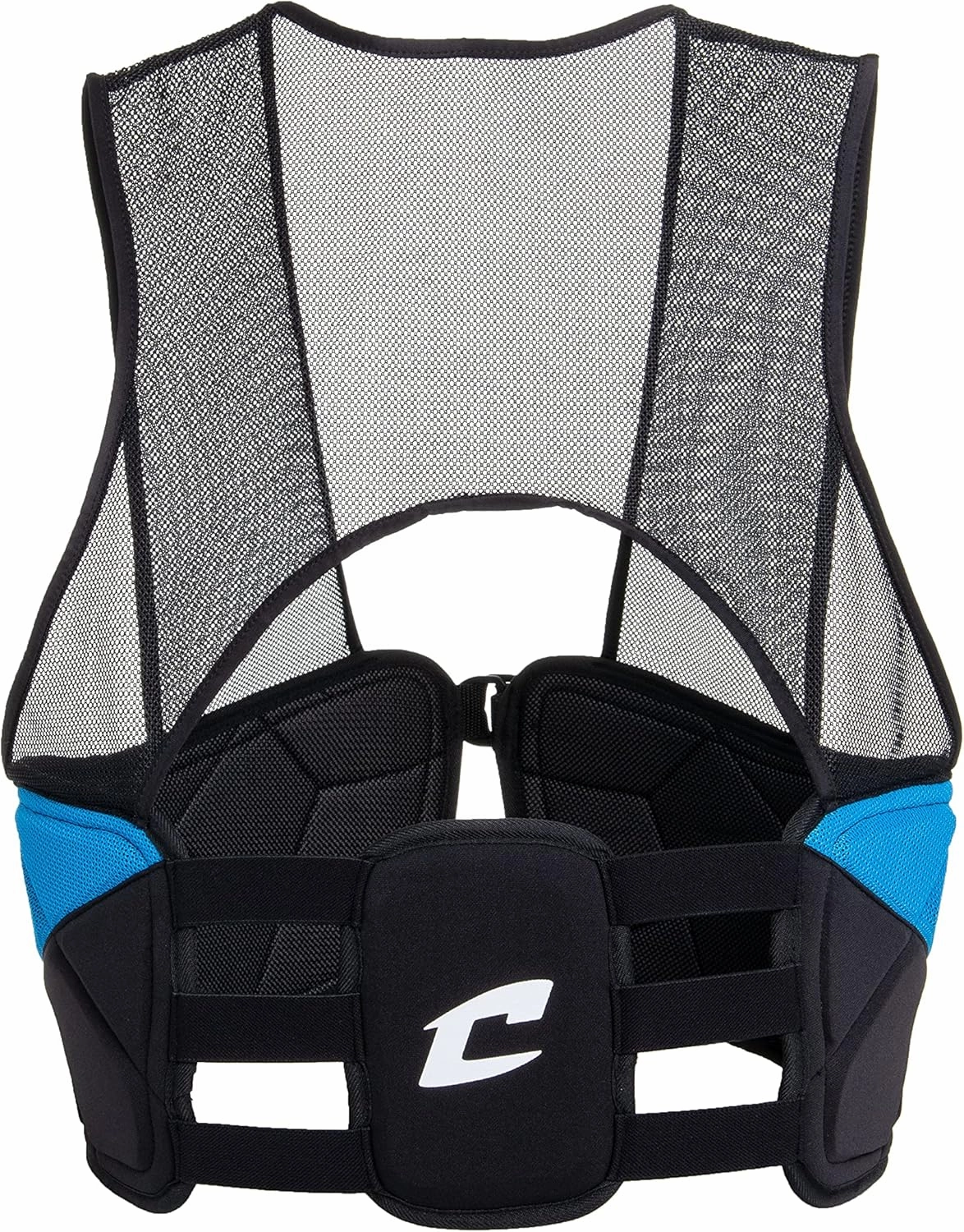 CHAMPRO Air Tech 3 Adult Football Rib Vest with Padded Rib Plate Guards and Tail Pad
