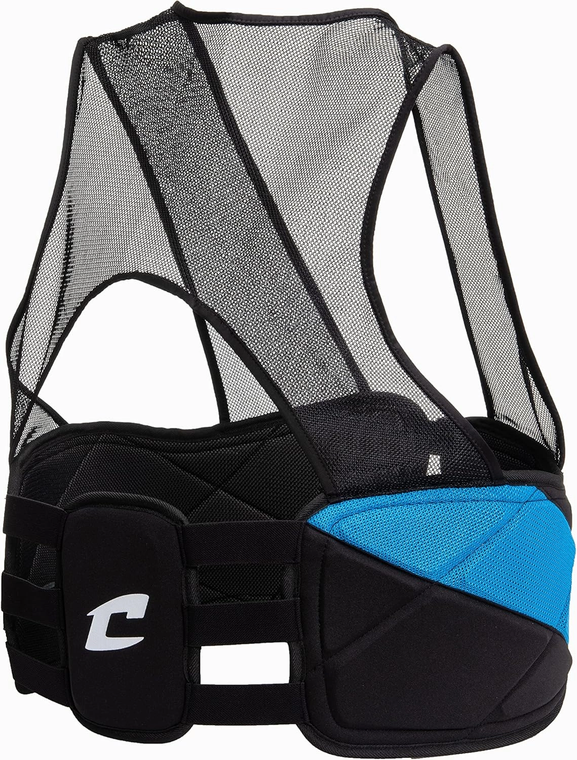 CHAMPRO Air Tech 3 Adult Football Rib Vest with Padded Rib Plate Guards and Tail Pad