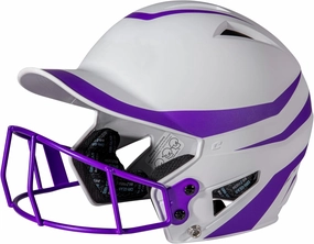CHAMPRO HX Rise Legend 2-Tone Matte Fastpitch Softball Batting Helmet
