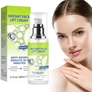 Chinoxia Instant Face Lift Cream, 2-Min Temporary Tightening Anti-Aging Cream for Women, Firming and Smoothing Wrinkles and Sagging Skin