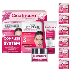 Cicatricure Complete Rejuvating System Gift Pack of Two Facial Antiwrinkle Creams, 2 Count, Pack of 6
