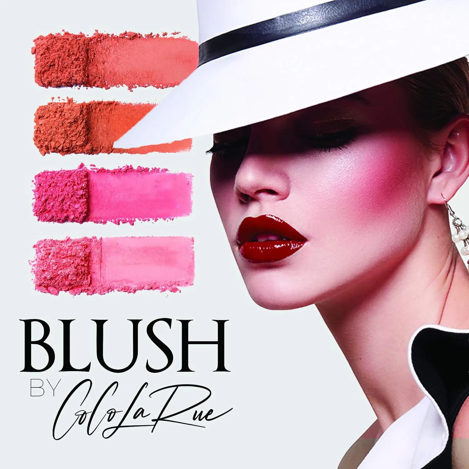 CoCo La Rue Highly-Pigmented Blush Palette, 100% Tried and Tested Makeup, Cream Blush for Silky and Velvety Feel (CLR-M 242 Unsung)