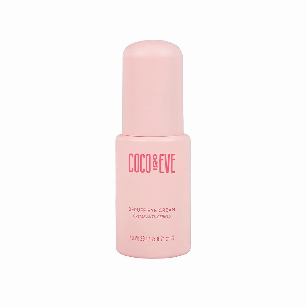 Coco & Eve Depuff Eye Cream. Under Eye Cream for Puffiness, Dark Circles & Wrinkles. Firms, brighten, revitalize, and smooth out fine lines. (0.71 fl oz)