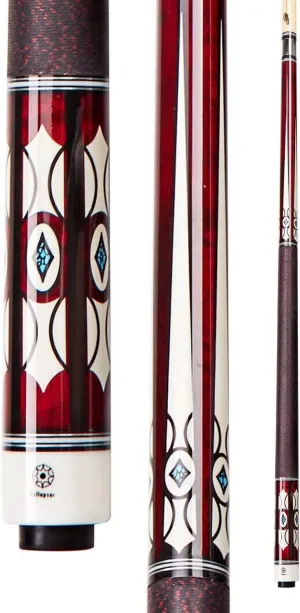 Collapsar CH Pool Cue with Soft Cues Case Sets,58" 2-Piece Custom Professional Billiards Ques Sticks with 13mm Tips,Pro Maple Wood Shaft with 5x16x18 Joint 19-21oz Billiard Pool Stick