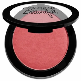 Color Pro Blush by Color Me Beautiful, Pressed Powder Blush with Buildable Coverage, Complexion Enhancing Makeup