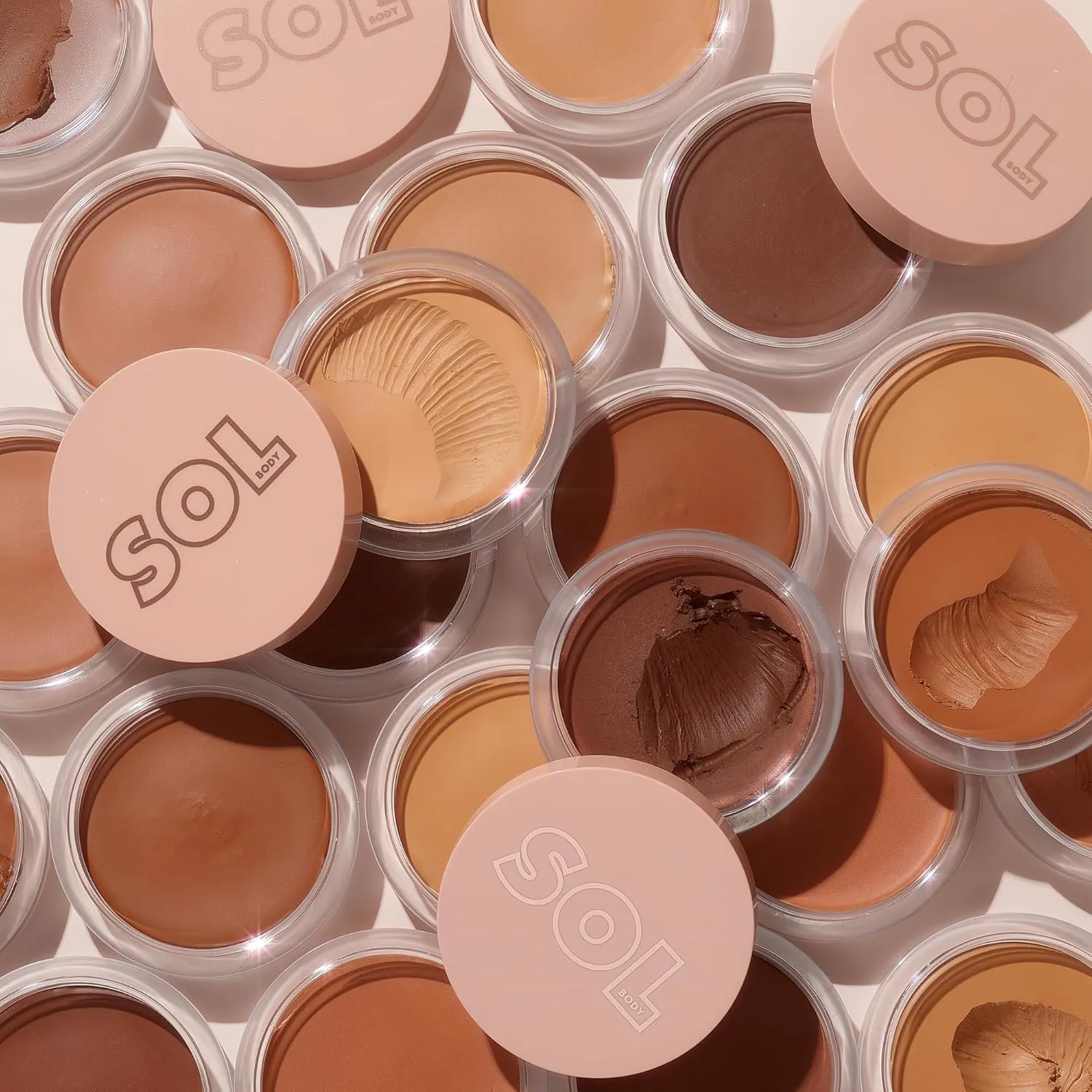 ColourPop SOL Face & Body Bronzing Balm Makeup Bronzer - Vegan, Cream Bronzer for a Natural Glow, Blurring Finish & Buildable Coverage - Glowy Summer Makeup - Light (1.1 oz)