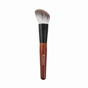 Contour Brush for Makeup Face Powder Brushes–Contour & Define–Perfect for Contour Powder，Blush, Bronzer, Highlighter–Even and Natural Application, Made with Natural Animal Hair Fox Bristles,