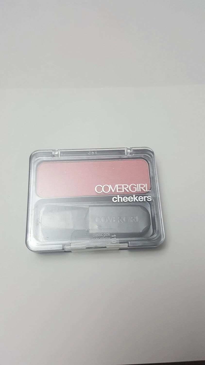 CoverGirl Cheekers Blush, Classic Pink 110, 0.12-Ounce (Pack of 3)