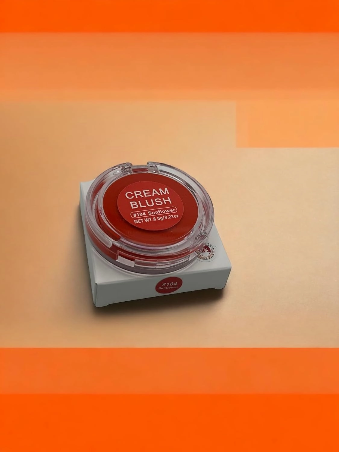 Cream blush monocromática, color lujosamente cremoso y mezclable, para ojos, labios y mejillas, peonía deslumbrante (Sunflower, Strawberry, fressia,Berry,sunflower)