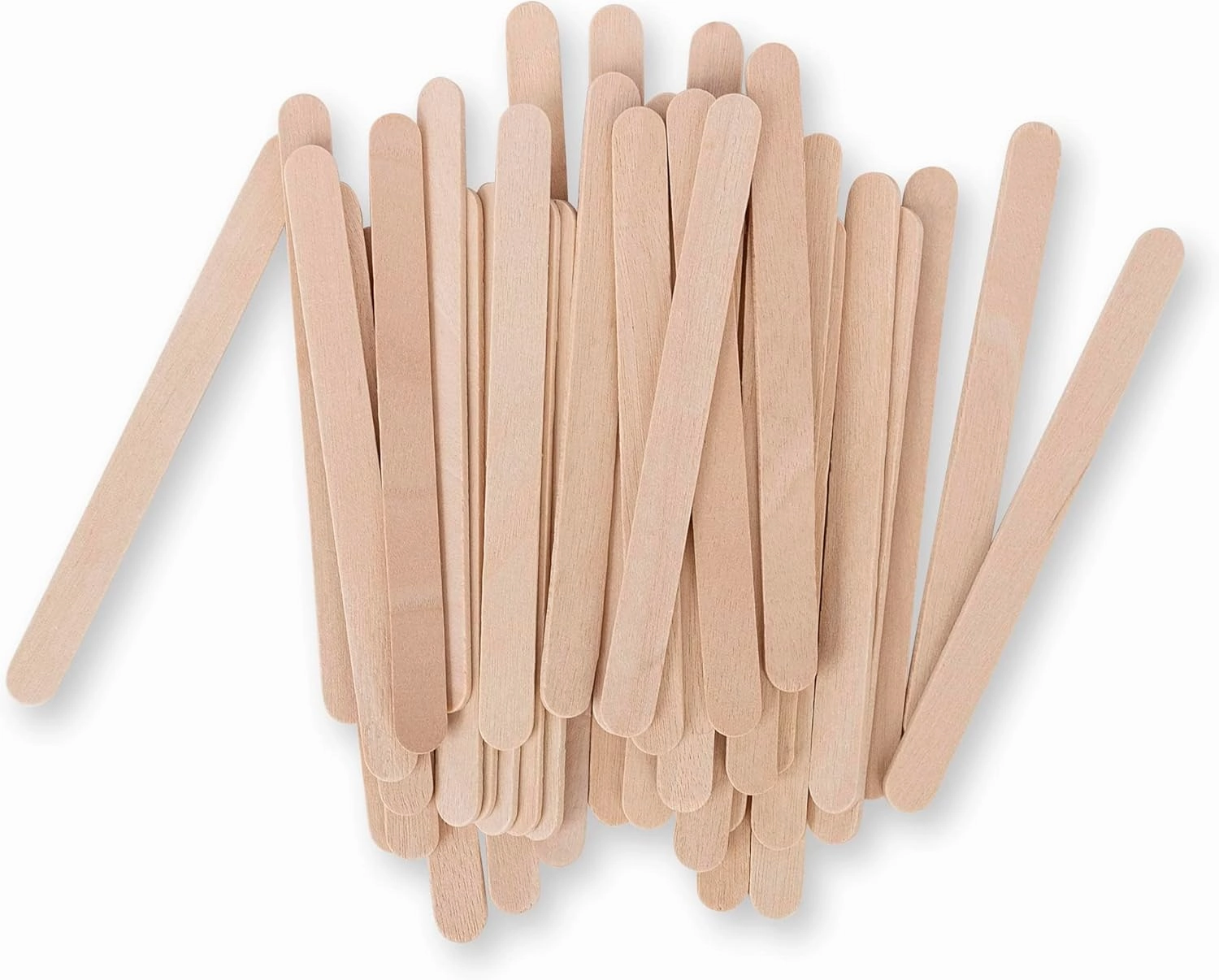 Darice 1000 Pcs Popsicle Stick, 4.5" Natural Wood Craft Sticks Supplies, Ice-Cream Stick Pop, Ages 3 