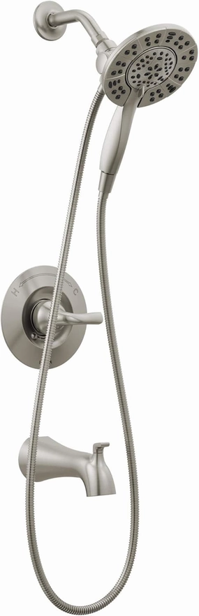 DELTA 144840-SP-I Arvo Tub/Shower Faucet, SpotShield Brushed Nickel