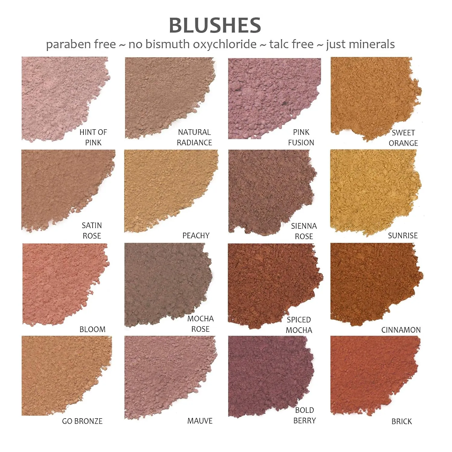 Demure Mineral Loose Powder Blush - Natural, Professional, Cruelty-Free Makeup (Satin Rose)