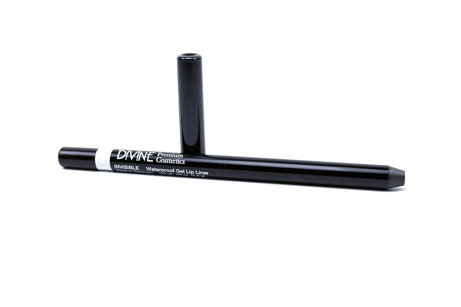Divine Skin & Cosmetics - Long Lasting, KISS PROOF, Highly Pigmented Waterproof Gel Lip Liner - Invisible