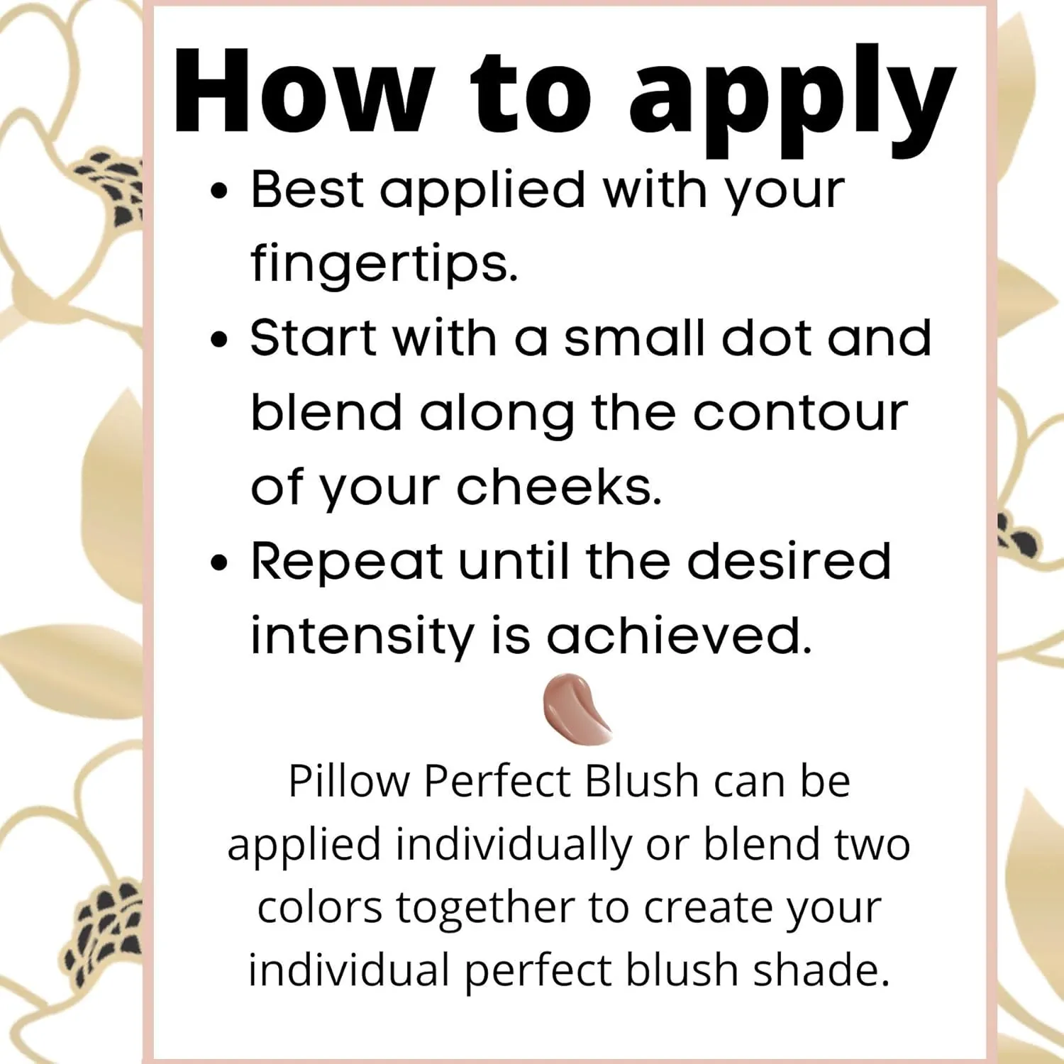 DOLL FACE Liquid Blush for Cheeks | Pillow Perfect Gel Cushion Blush | Cream Blusher Makeup | Lightweight, Blendable & Buildable Natural Radiance (Nudie)