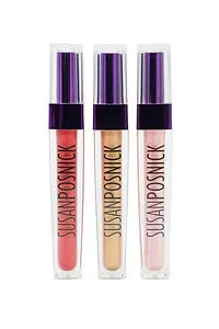(Double Duty DD Gloss: Natural Makeup, Cruelty Free, Vegan Hydrating Lipgloss & Natural Blush Tint (Crème Caramel) US Brand