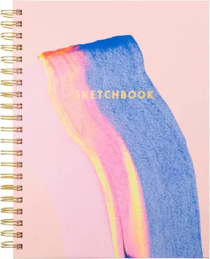 Eccolo Large Spiral Bound Sketchbook, 104 Perforated Sheets, Acid-Free Drawing Paper Ideal for Dry Media (80lbs/120gsm), Suitable for Kids, Teens, and Adults (8.25x11 inches)