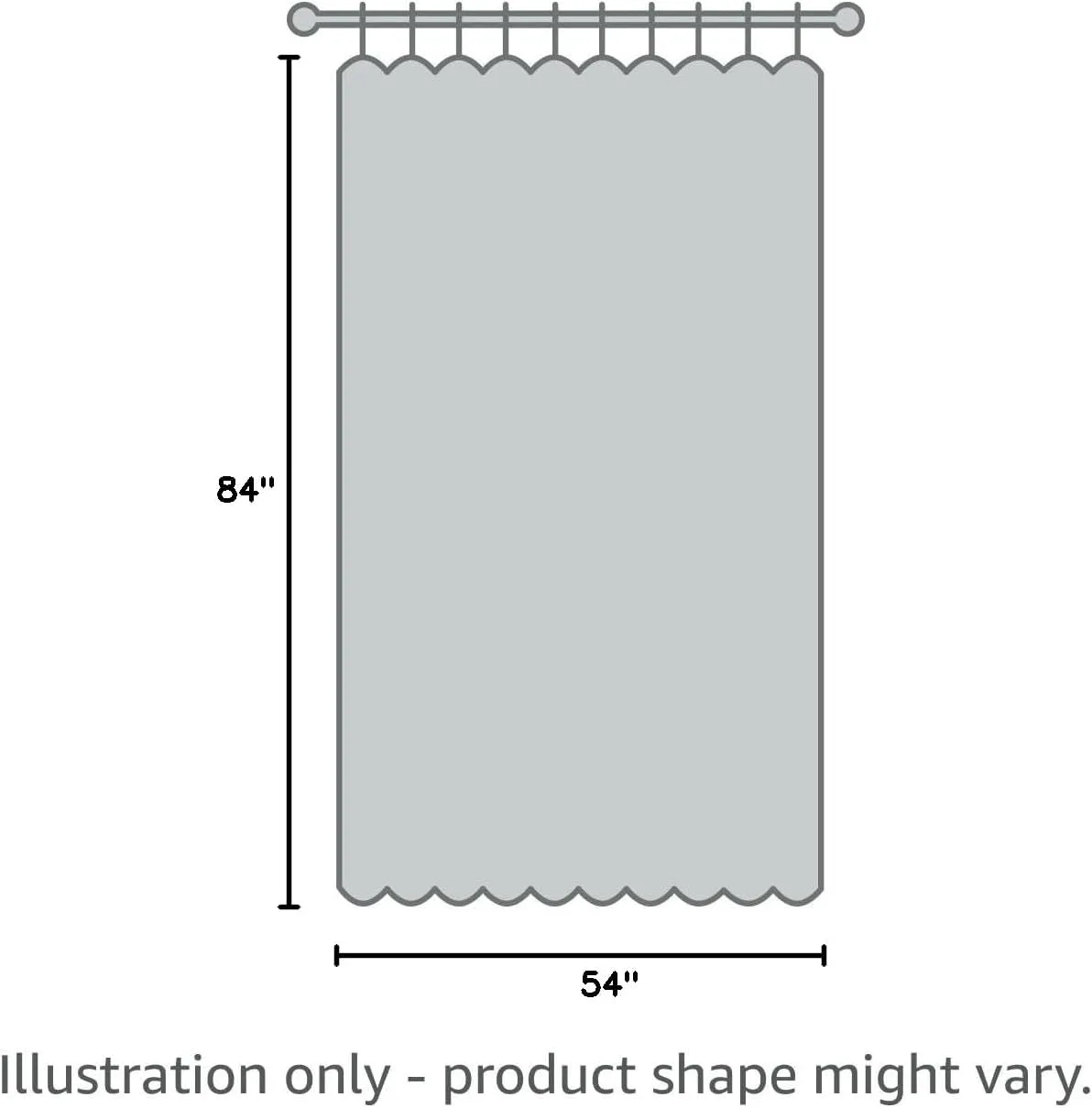 Eclipse Kiara Modern Sheer Voile Light Filtering Grommet Window Curtains for Bedroom (2 Panels), 54 in x 84 in, Blush Pink