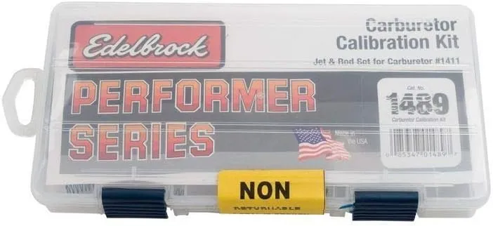 Edelbrock 1489 Performance Series Carburetor Calibration Kit