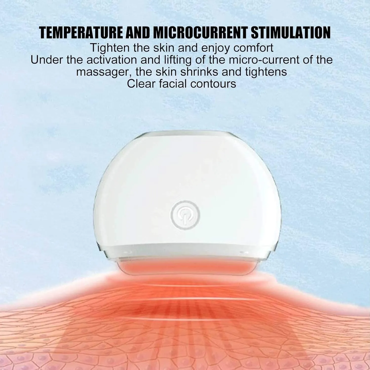 Electric Gua sha with Manually Facial Body Sculpting Massager Anti Aging Facial Beauty Instrument Scraping Massage Beauty Scraping Instrument Hand Scraping Tools (White)