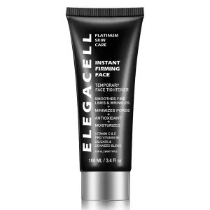 Elegacell Face Tightener Instant Face Lift Cream Temporary Frim Skin Tightening and Lifting Cream-Smooth the Look of Fine Lines - Daily Moisturizer for Women and Men - 100ml, 3.4 fl.oz